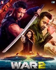 War 2 poster with armed heroes watch at IPTV dubai