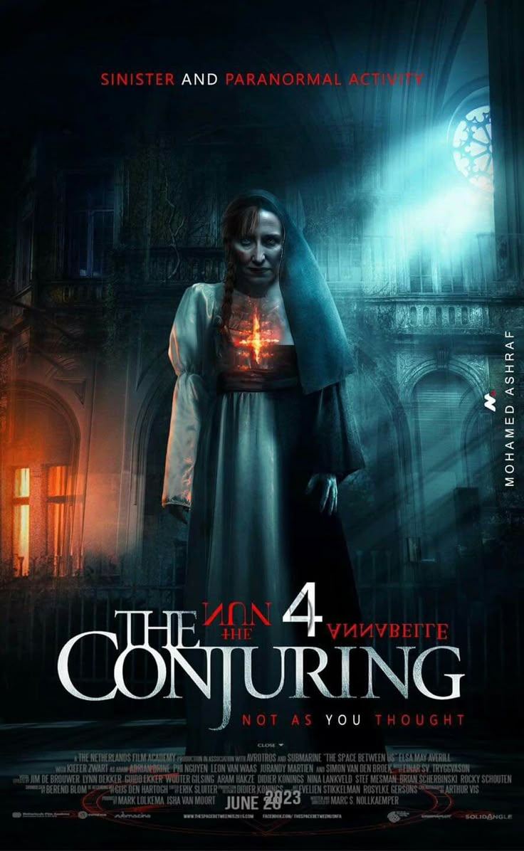 Dark scene from The Conjuring 4 horror movie
