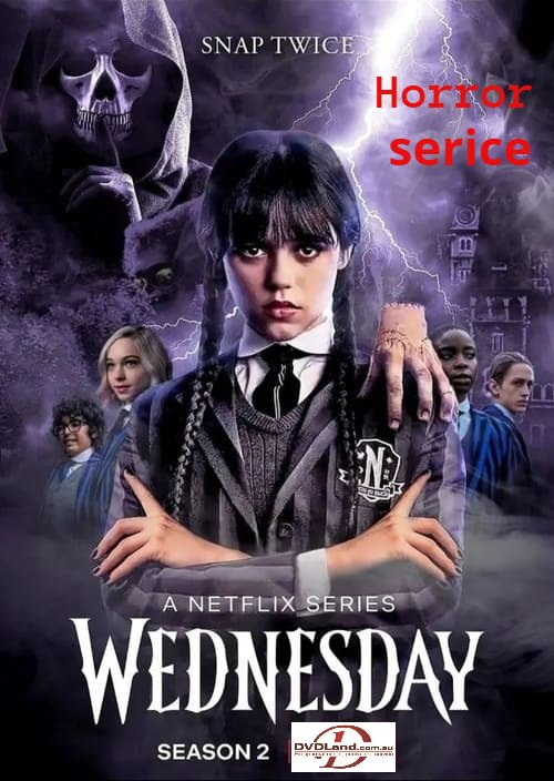 Wednesday Season 2 in dark mystery, stream now on IPTV inn Dubai
