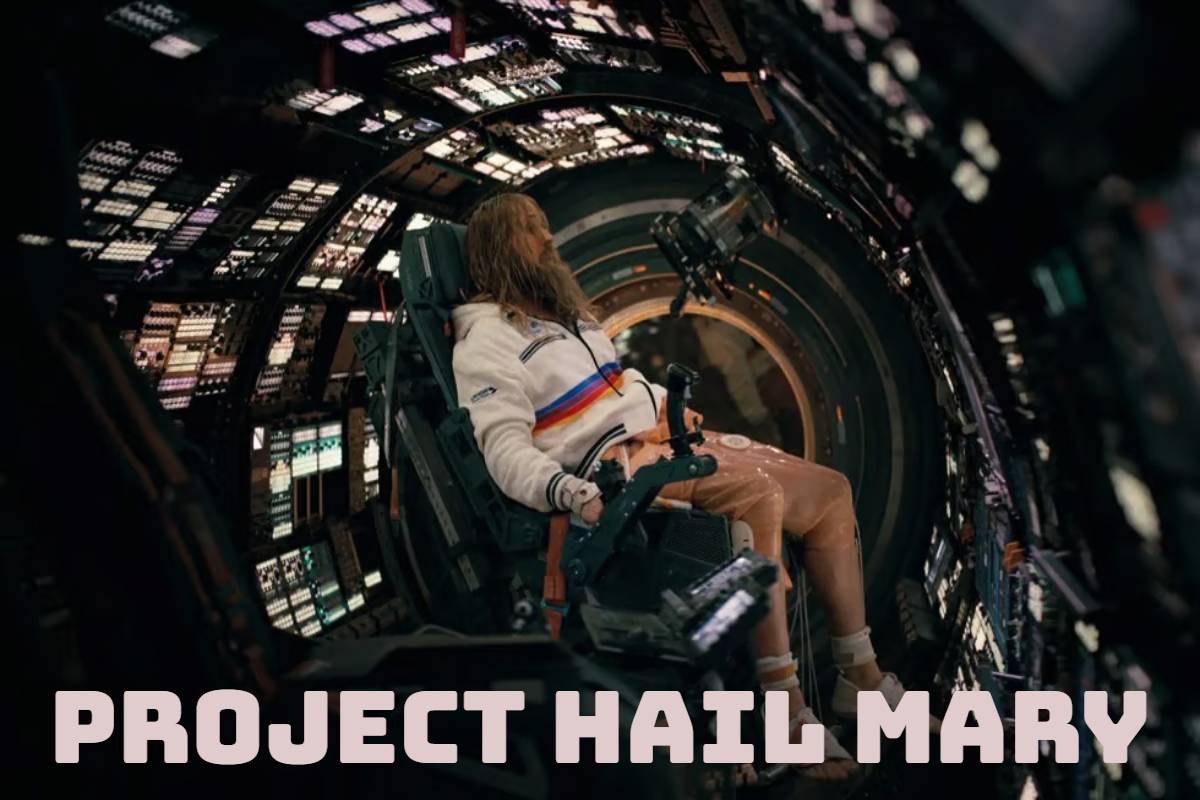 Project Hail Mary astronaut in space.